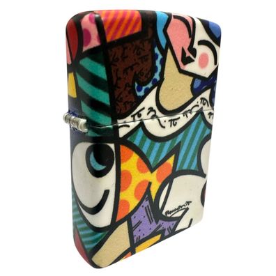 Zippo Feuerzeug Britto Fish & Cat Sonderedition