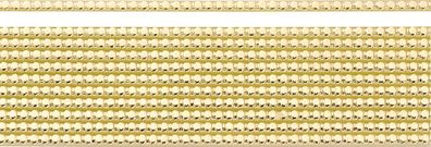 KNORR Prandell Wachs-Perlstreifen 200 mm Ø 2 mm goldfarben glänzend