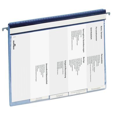 Durable Personalhefter DIN A4 bl 5fach Unterteilung SB Beutel