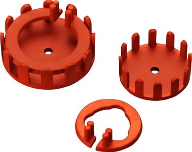 KNORR Prandell 218529100 Legeformen-Set Ø 4 45 cm
