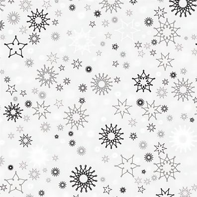 HEYDA 204875533 Faltblätter Paisley 15 x 15 cm silberfarben/weiss