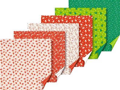 HEYDA 204875578 Faltblätter-Set Niko & Tanne 15 x 15 cm