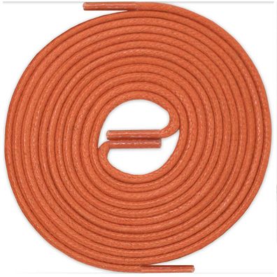 R2-CS ORANGE | Durchmesser 2 mm Gewachste Schnürsenkel