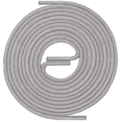 R2-CS Achatgrau | Durchmesser 2 mm Gewachste Schnürsenkel