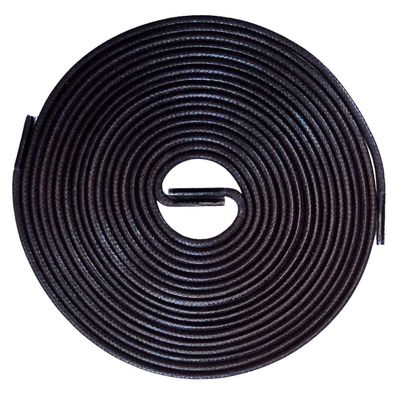 R2-SL Melanzana | Doppelt Gewachste Schnürsenkel, Durchmesser 2 mm