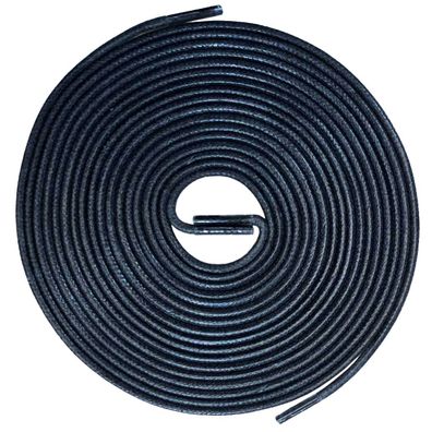 R2-SL GRIGIO FERRO | Doppelt Gewachste Schnürsenkel, Durchmesser 2 mm