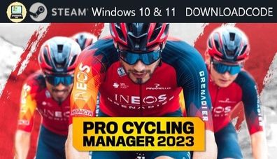 NEU PC Computer Spiel Pro Cycling Manager 2023 für Windows 10 11 STEAM Download
