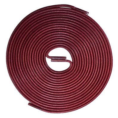 R2-SL ROSSO | Doppelt Gewachste Schnürsenkel, Durchmesser 2 mm