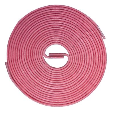 R2-SL ROSA SCURO | Doppelt Gewachste Schnürsenkel, Durchmesser 2 mm