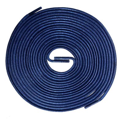 R2-SL TESTA DI AZZURO | Doppelt Gewachste Schnürsenkel, Durchmesser 2 mm