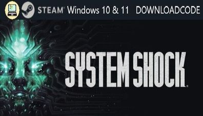 NEU PC Computer Spiel System Shock für Windows 10 11 STEAM Downloadcode Game Key