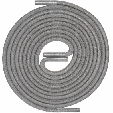 R3-CS GRAU | Durchmesser 3 mm, robuste gewachste allround Schnürsenkel