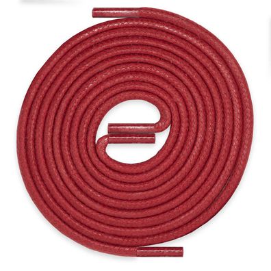 R3-CS ROT | Durchmesser 3 mm, robuste gewachste allround Schnürsenkel