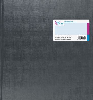 K&E violett elzweckbuch 277x297cm KL 96 Blatt 8611392