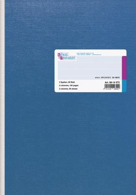 K&E Geschäftsbuch A4 96 Blatt 2Sp broschiert 8614572