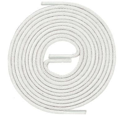 R2-CS Hellgrau | Durchmesser 2 mm Gewachste Schnürsenkel