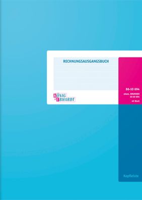 K&E Rechnungsausgangsbuch A4 40 Blatt KL 8610694