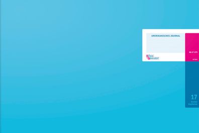 Journal mit Kopfleiste - 490 x 297 mm, 17 Konten (10/14), 48 Blatt