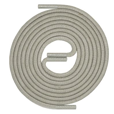 R3-CS Kieselgrau | Durchmesser 3 mm, robuste gewachste allround Schnürsenkel