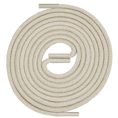 R3-CS GREIGE | Durchmesser 3 mm, robuste gewachste allround Schnürsenkel