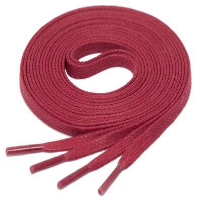 F4-CS Fuchsia | 4 mm breite flache gewachste Schnürsenkel