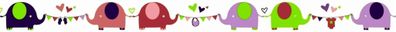 HEYDA Deko Tapes Baby jede Rolle 5 m x 15 mm Papier-Tapes rosa