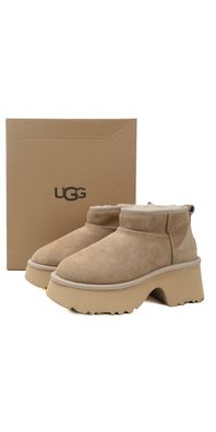 UGG Low-Cut Boot mit dickem Absatz in khaki