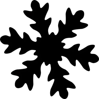 HEYDA 203687562 Motivstanzer XXXL Schneeflocke