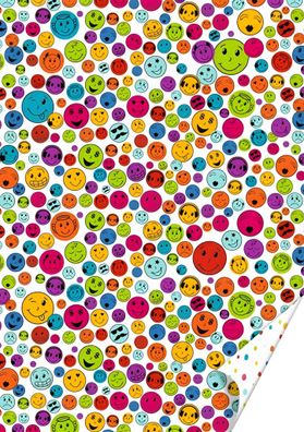 HEYDA 204771754 Motivkarton Happy 50 x 70 cm bunt