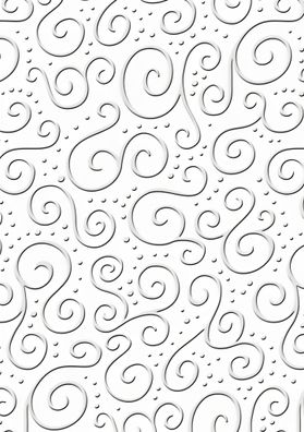 HEYDA 204772265 Prägekarton Milano 50 x 70 cm weiss