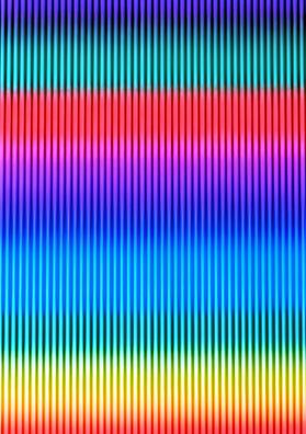 HEYDA 204775899 Bastelwellkarton 50 x 70 cm regenbogen