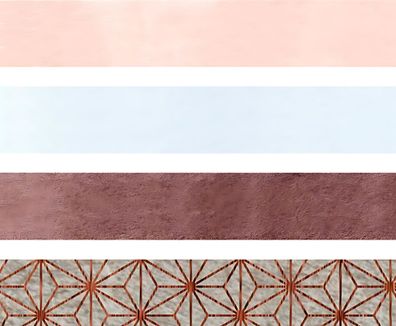 HEYDA 204875548 Faltstreifen-Set für Fröbelsterne 1 x 30 cm 15 x 45 cm