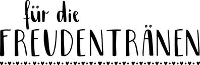 HEYDA Stempel Allgemein für die Freudentränen Holz matt lackiert