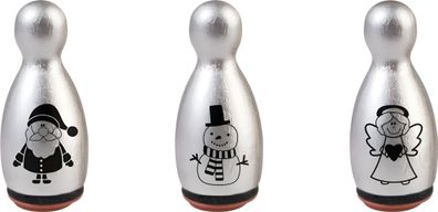 HEYDA 204888655 Stempel-Figuren Niko & Co. Holz farbig lackiert