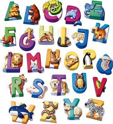 KNORR Prandell 212713171 Gießform Tier-ABC