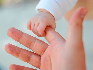 KNORR Prandell 218306483 Wachsbild Hand in Hand 60 x 80 mm