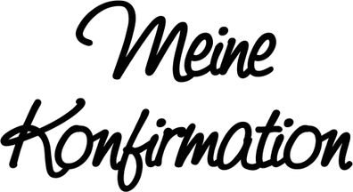 KNORR Prandell 218306048 Wachsschrift Meine Konfirmation silberfarben