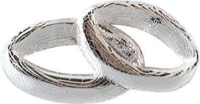 KNORR Prandell 218306208 Wachseheringe 34 x 18 mm silberfarben