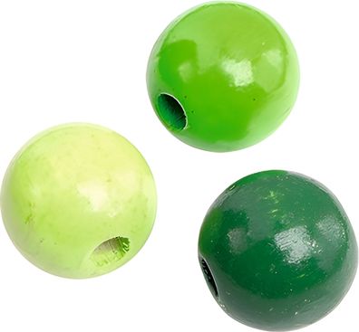 KNORR Prandell Holzperlen-Mix Ø 4 mm Buche Deutschland maigrün