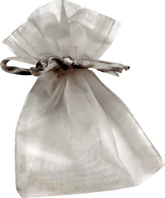 KNORR Prandell 216399517 Organzasäckchen 13 x 10 cm weiss