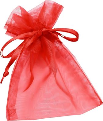KNORR Prandell 216399550 Organzasäckchen 13 x 10 cm hellrot