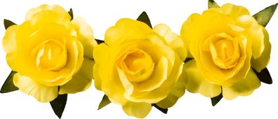 KNORR Prandell Dekostreu Blumen Papierblume Ø 25 cm Papier gelb