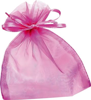 KNORR Prandell 216399577 Organzasäckchen 13 x 10 cm pink