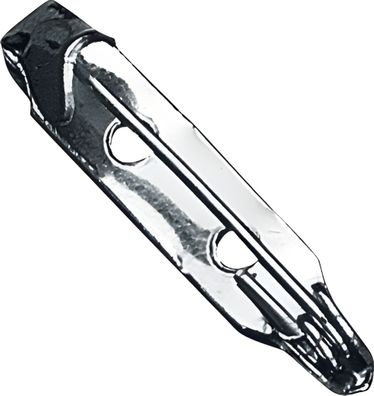 KNORR Prandell 216400302 Broschennadel 30 mm Metall silberfarben