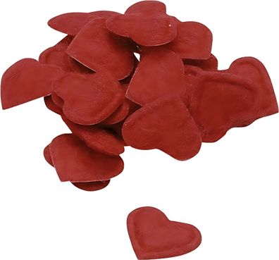 KNORR Prandell 218009568 Dekostreu Herzen 15 x 12 cm Filz rot