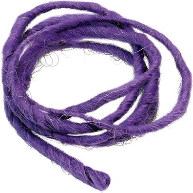 KNORR Prandell 216679808 Wollschnur ca. 2 m Wolle Jute lila