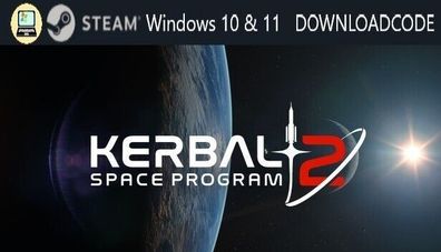 NEU PC Computer Spiel Kerbal Space Program 2 für Windows 10 11 STEAM Download