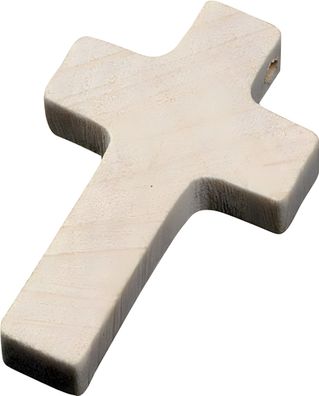 Holzkreuz 35 x 21 x 5 mm Buche Deutschland roh gebleicht
