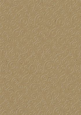 HEYDA 204772669 Prägekarton Milano A4 braun natur