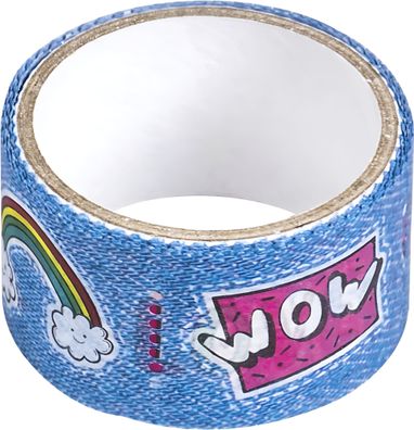 Deko Tapes Stamp Love 24 m jeder Abschnitt 34 x 255 mm Papier-Tapes